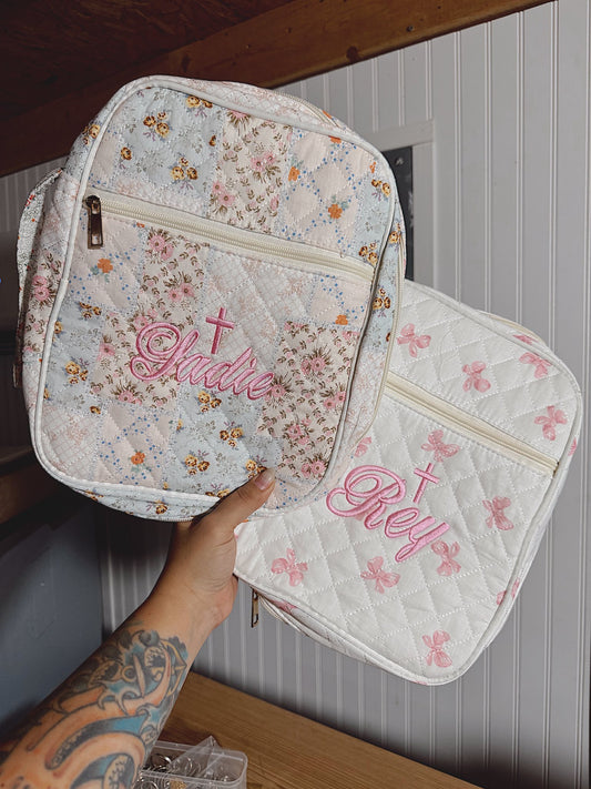 Embroidered Bible Bags