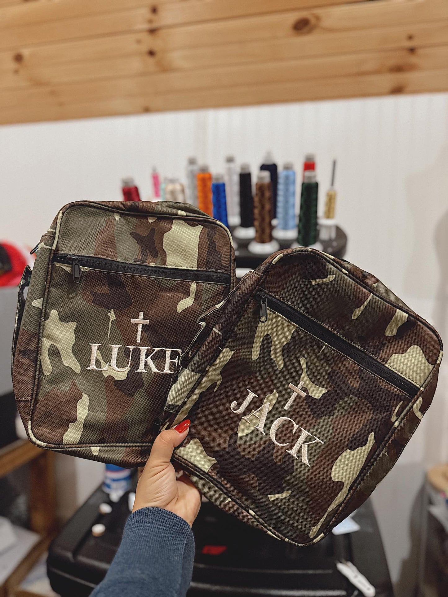 Embroidered Bible Bags