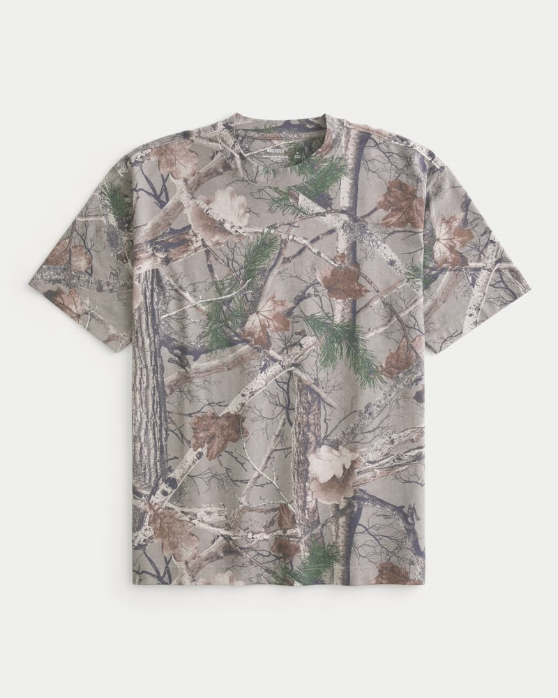Camo Boxy Tee