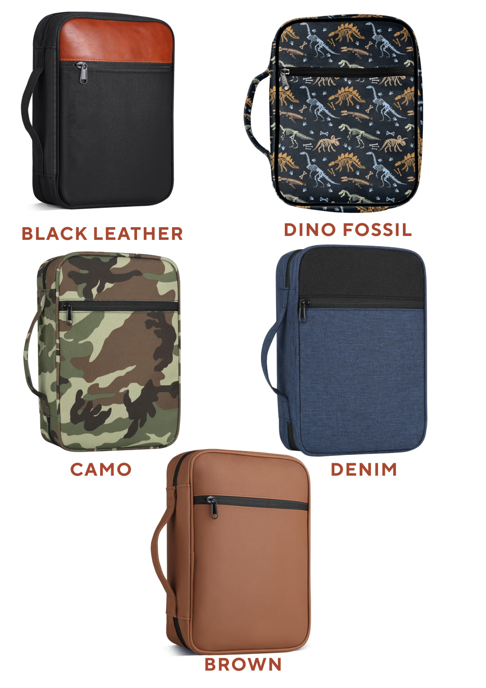 Embroidered Bible Bags